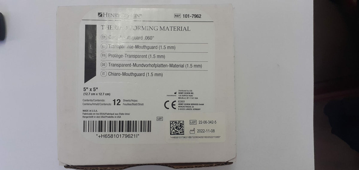 פלטות לווקום פורמינג 3.8ממ 12 יח- Thermo Forming