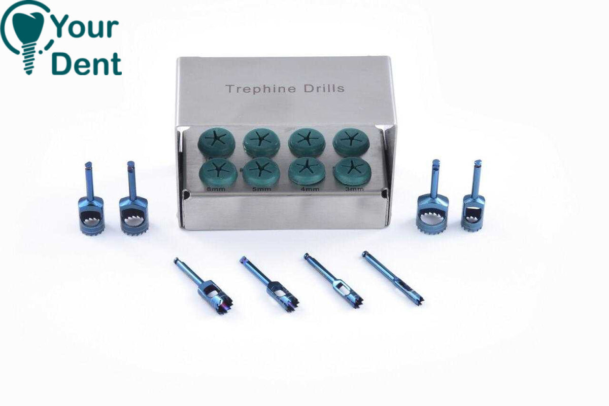 סט מקדחי טרפיין - TREPHINE DRILLS KIT