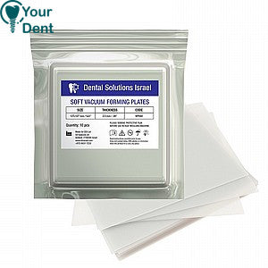 Vaccum Forming Plates Soft - פלטות לווקום פורמינג רך 1ממ 10 יח