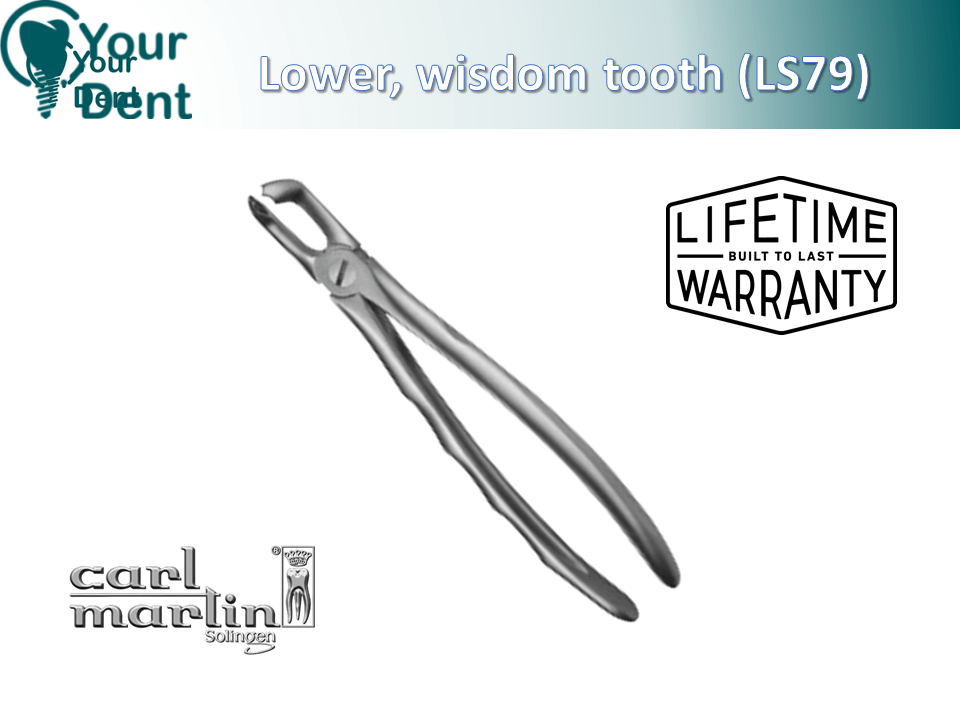 צבת שן בינה תחתונה - Forceps - Lower, Wisdom Tooth