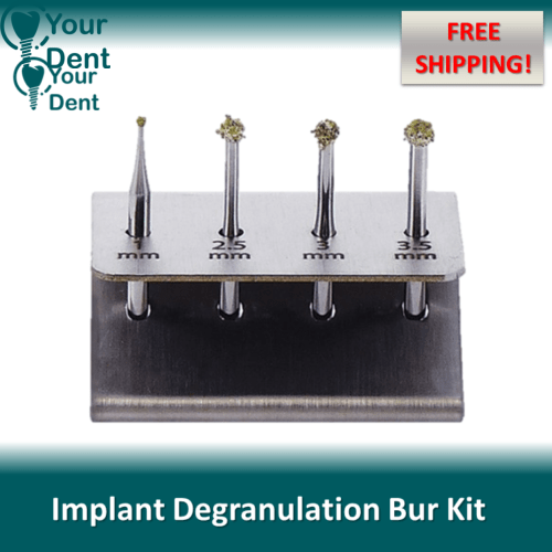 ערכת דיגרנולציה - Implant Degranulation Bur Kit