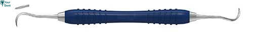 Liquid Steel Scaler Silicon Handle - סקיילר דו צדדי ליקוויד סטיל ידית סיליקון