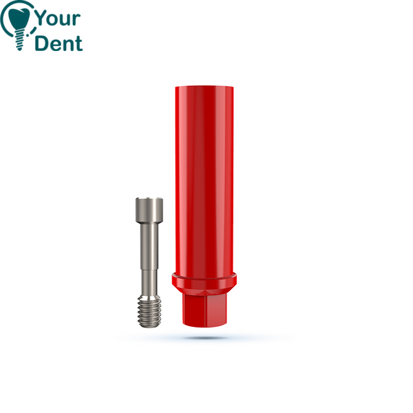 Castable Plastic Abutments with Hex Base- מבנה פלסטיק ליציקה עם בסיס משושה