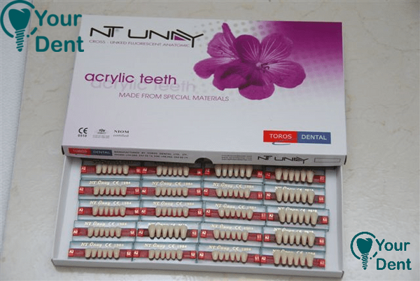 שיניים אקריליות לתותבות Acrylic Tooth