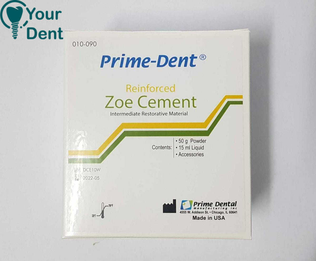Dental Zoe Cement Intermediate Restorative 50g Powder+15ml Liquid