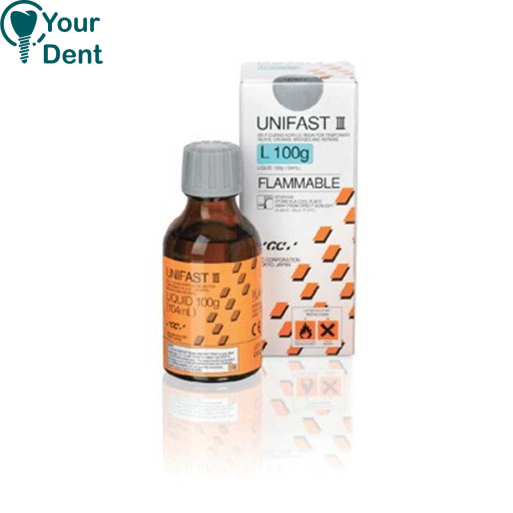 יוניפסט 3 - UNIFAST III Self-Curing Acrylic Resin For Temporary Inlays