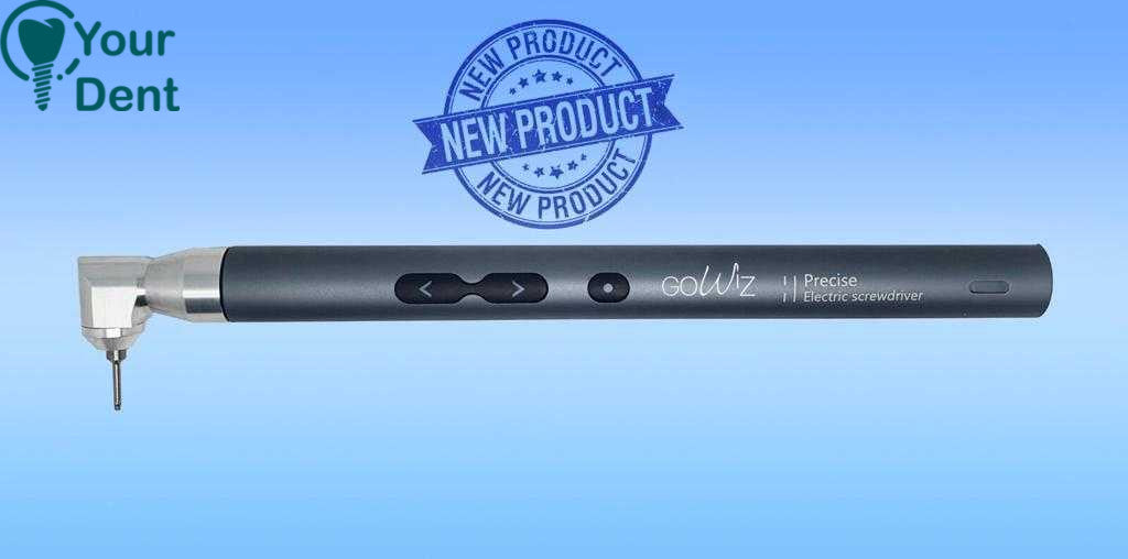 מברגה דנטלית אלחוטית לחלקי על - Dental Precise Angular Cordless Electric Screwdriver For Implants Prosthetic