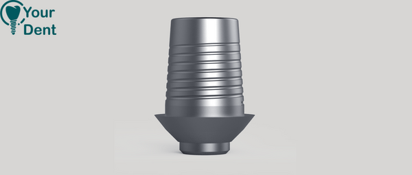 טי בייס ל MIS מעל זירקון זאן עגול- MIS Compatible Ti Base Above Zirkon Zahn Round