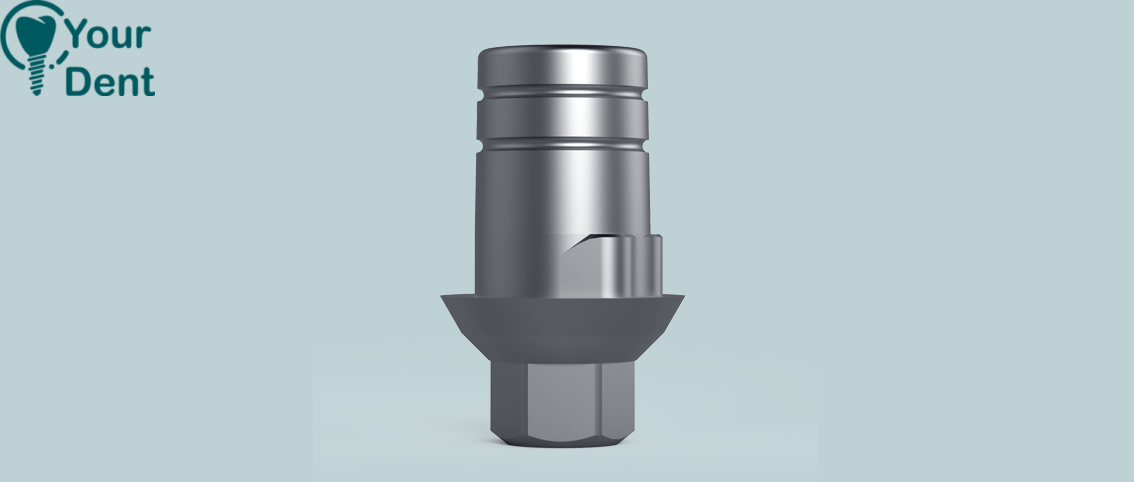 Ti Base For MIS above Zirkon Zahn Hex - טי בייס ל MIS מעל זירקון זאן עם משושה
