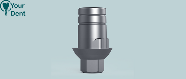 Ti Base For MIS above Zirkon Zahn Hex - טי בייס ל MIS מעל זירקון זאן עם משושה