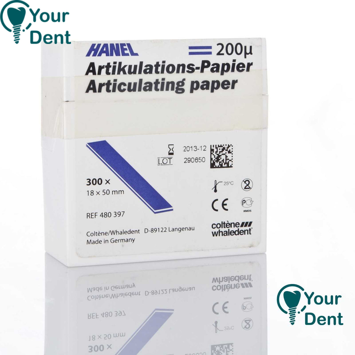 נייר ארטיקולציה ישר - Straight Articulation Paper