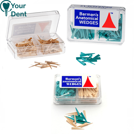 Barman's Anatomical Wooden Wedges - טריזי עץ ברמן