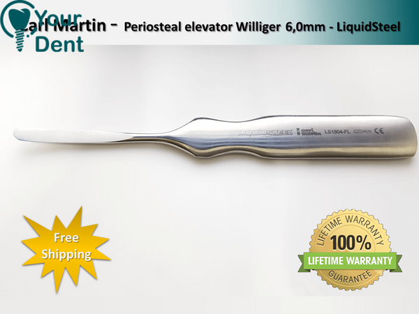 אלבטור פריוסטלי - Periosteal Elevator Williger 6mm