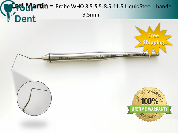 Probe WHO hande 9.5mm