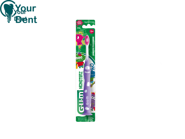Junior Monster Manual Toothbrush - מברשת שיניים ידנית מפלצת