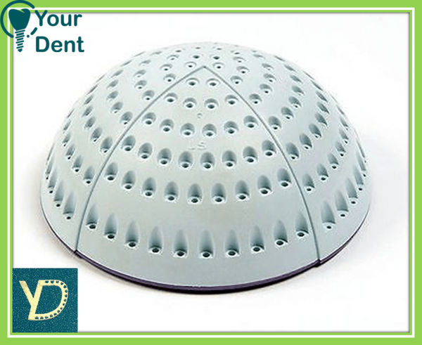 Burr Holder Box Spininnig round Box Semi Circle -סטנד חצי כדור לבוררים