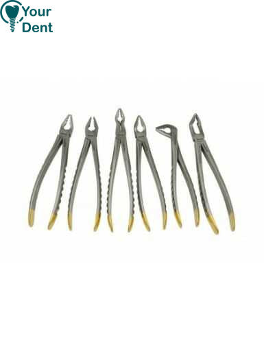 Atraumatic Extracting Set Deep Gripping, Set of 6