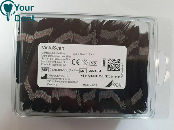 Barrier Envelopes VistaScan 500 pcs 3*4 - מעטפות לפלטות פוספוריות 500 יח גודל 4*3